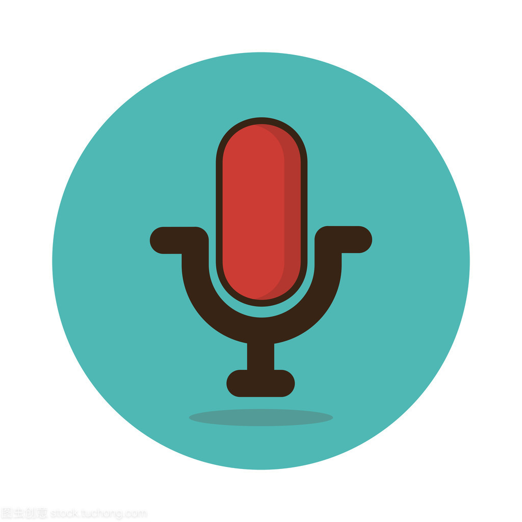 声音的符号 麦克风图标与音乐话筒的矢量之美